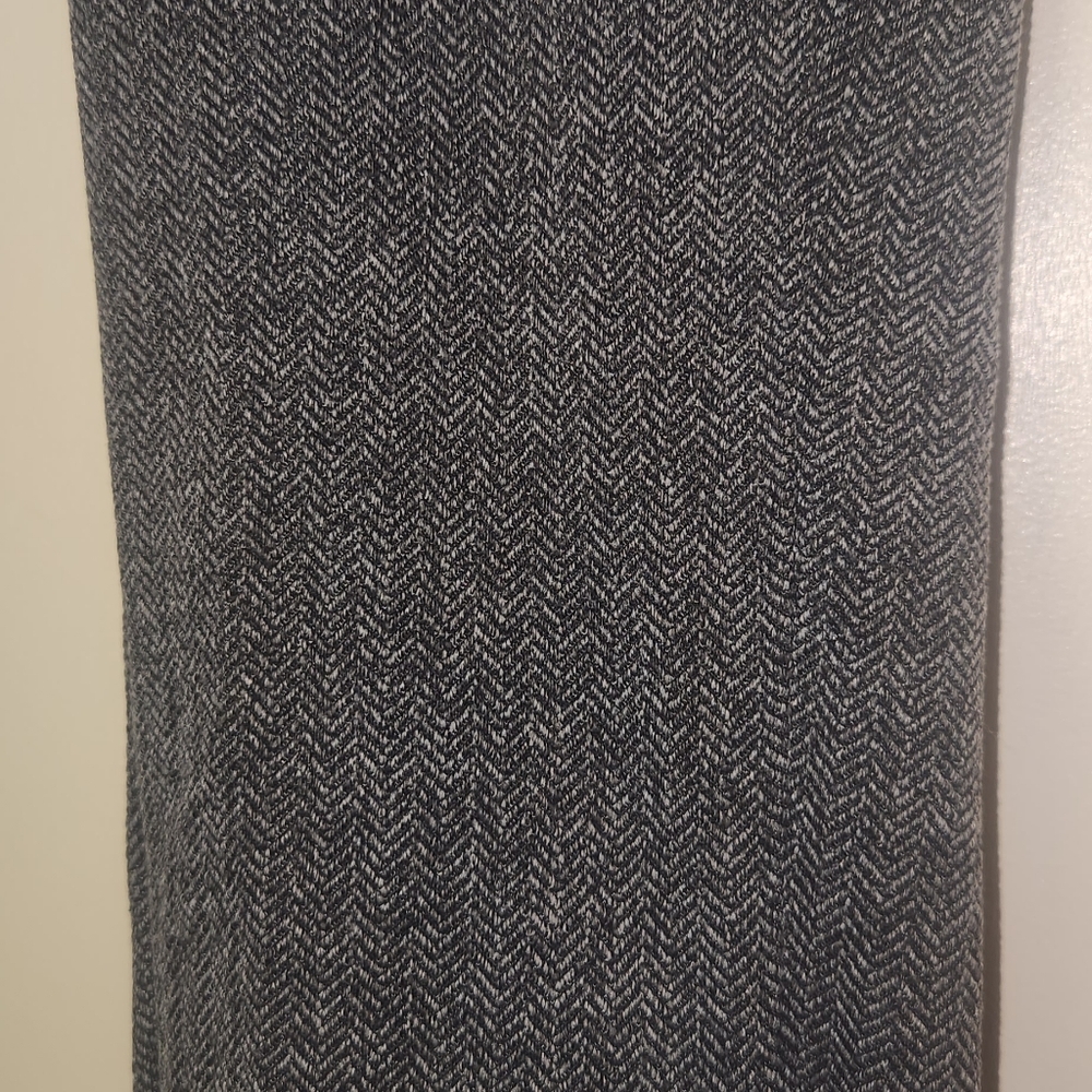 Spring & Mercer Ankle Length Textured Pull On Stretch Pant Gray Size M - Picture 2 of 5